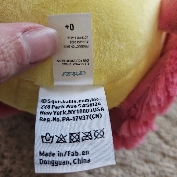 Mini Squishable Rosy Maple Moth Plush – Project Open Squish - Picture 11 of 12